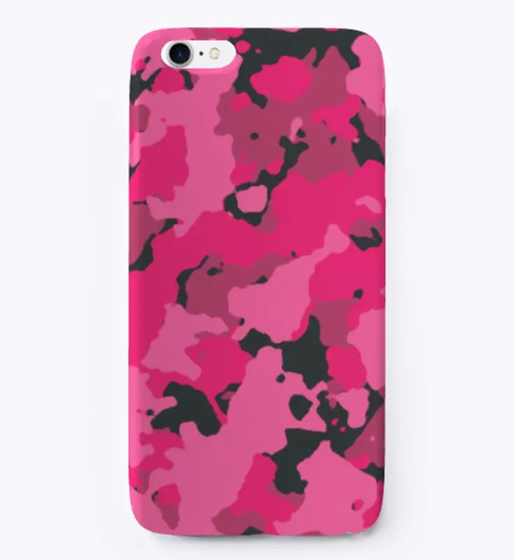 Pink Camo2 iPhone case